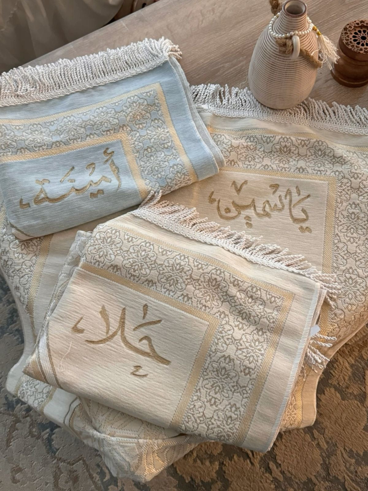 Tapis de prière personnalisé