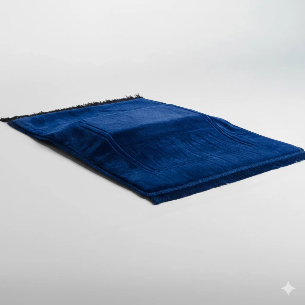 Tapis de prière velours premium – Confort & Élégance